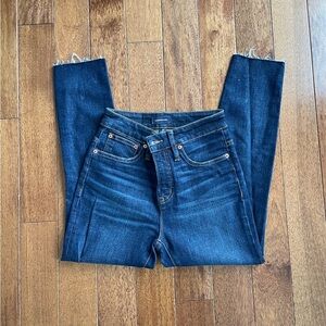 J. Crew Dark Blue Jeans